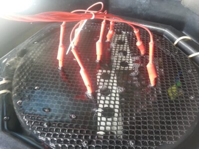 Disposif expérimental en bassin (SMEL)