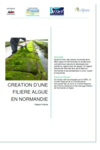 Création d&rsquo;une filière algues en Normandie