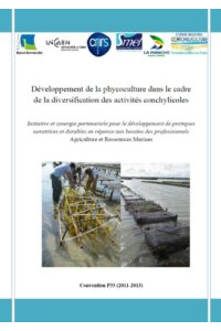 NORMAND&rsquo;ALG : Développement de la phycoculture dans le cadre de la diversification des activités conchylicoles